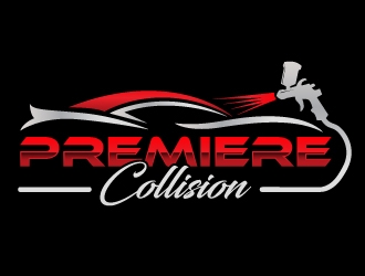 Premiere Collision logo design by akilis13