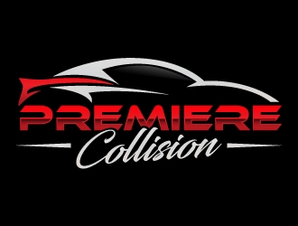 Premiere Collision logo design by akilis13