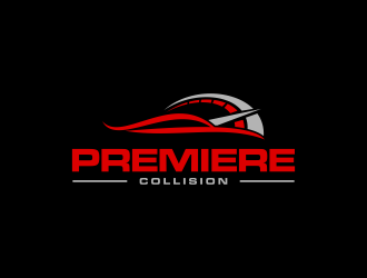 Premiere Collision logo design by Franky.