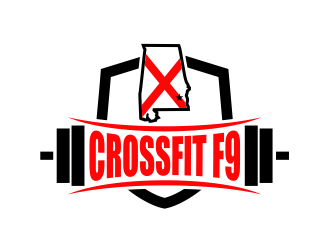 CrossFit F9 logo design by Girly