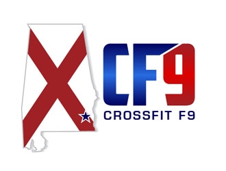 CrossFit F9 logo design by LogoInvent