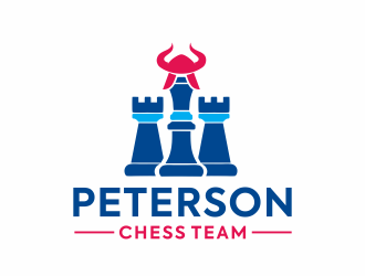 Peterson Chess Team logo design by hidro