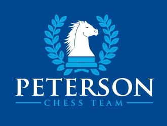 Peterson Chess Team logo design by shravya
