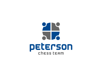 Peterson Chess Team logo design by arturo_