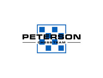 Peterson Chess Team logo design by alby