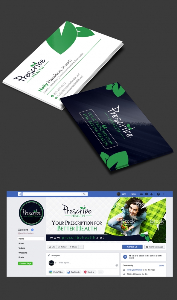 Prescribe Health logo design by DreamLogoDesign