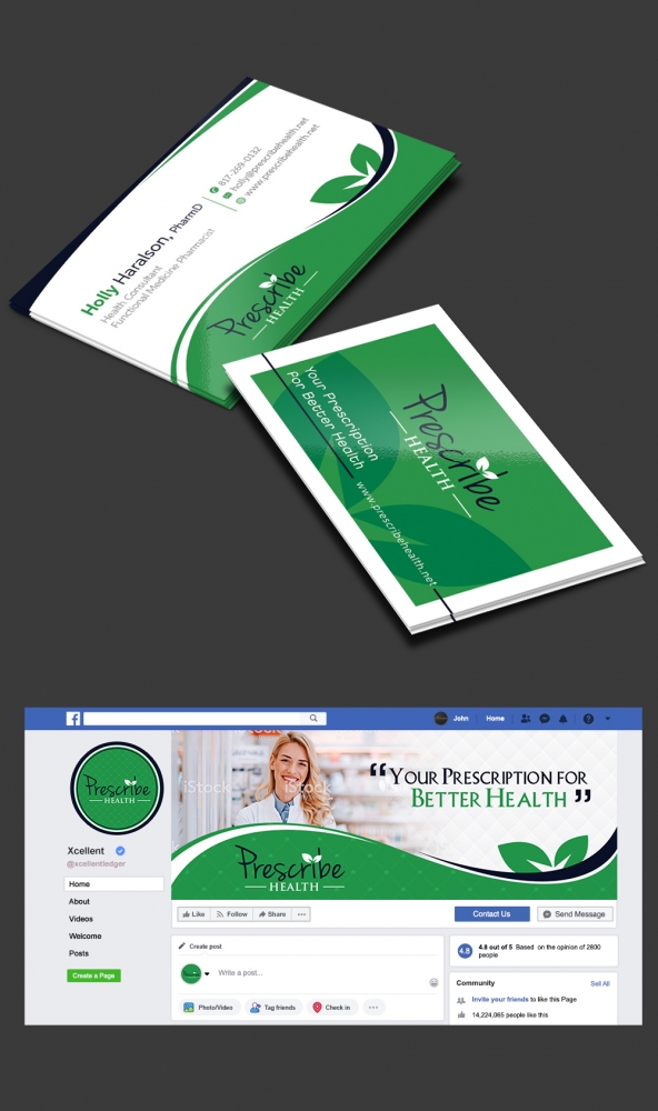 Prescribe Health logo design by DreamLogoDesign