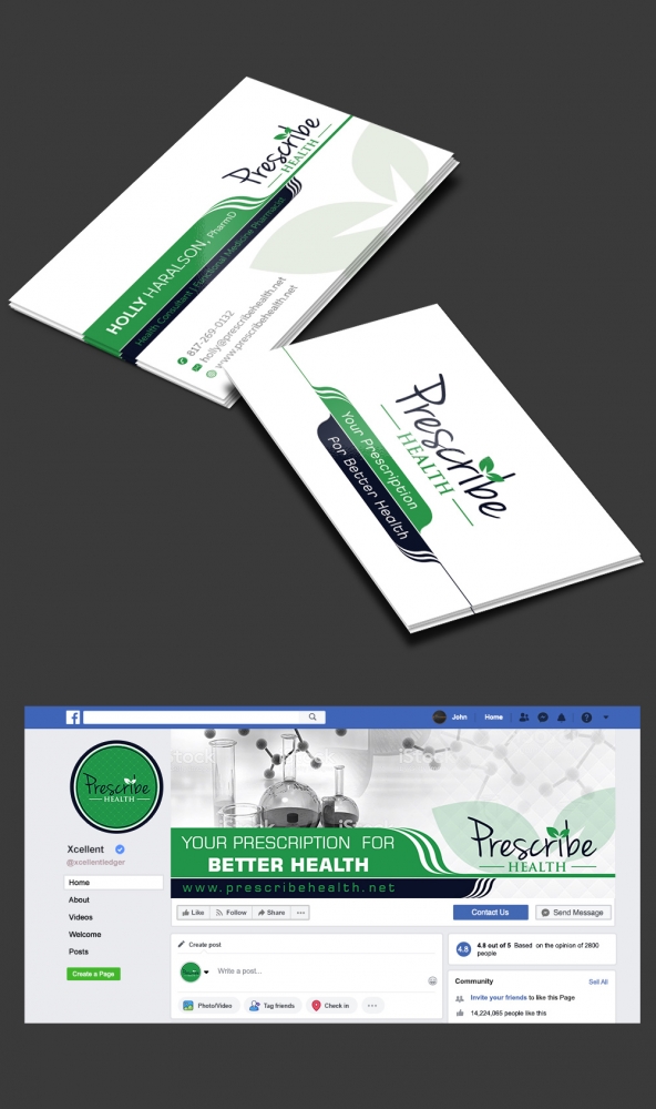Prescribe Health logo design by DreamLogoDesign