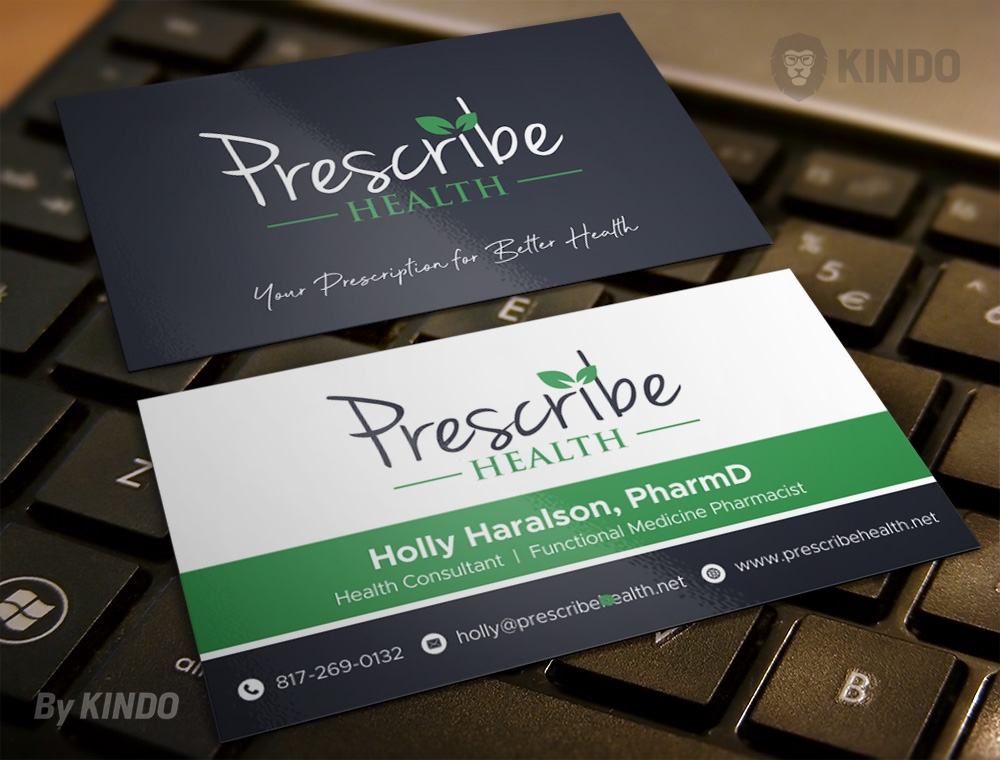 Prescribe Health logo design by Kindo