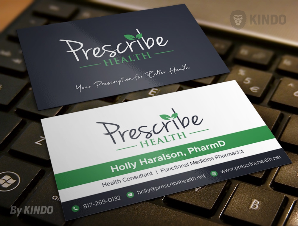 Prescribe Health logo design by Kindo