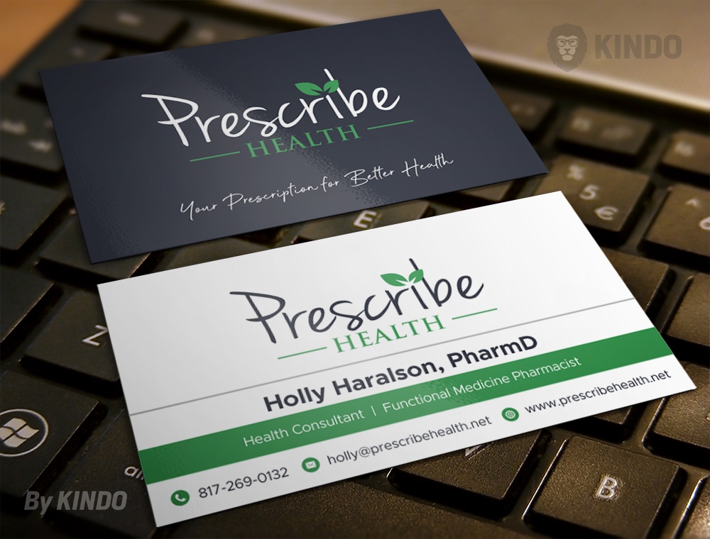 Prescribe Health logo design by Kindo