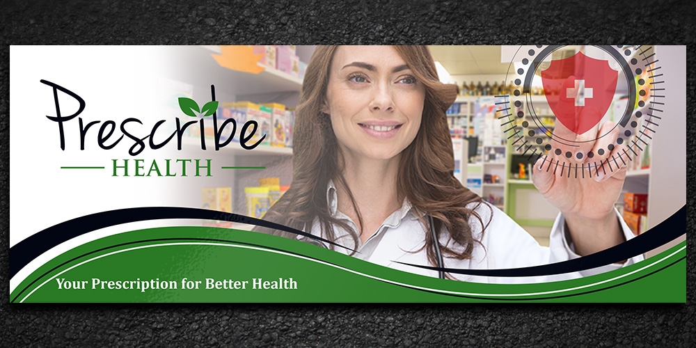 Prescribe Health logo design by Gelotine