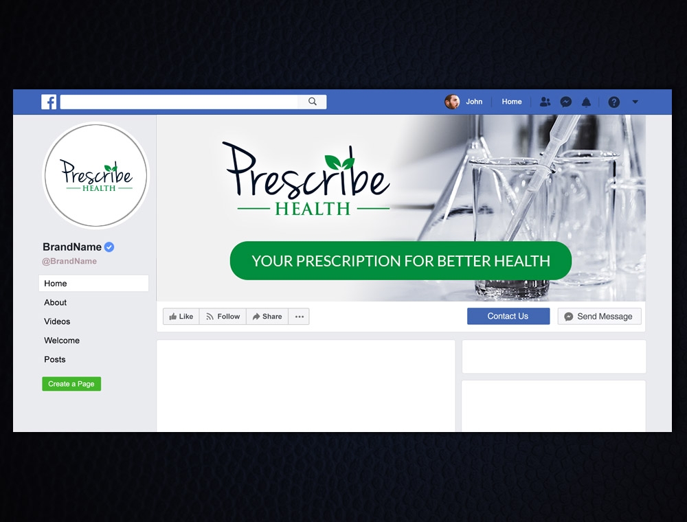 Prescribe Health logo design by fritsB