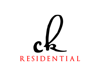 CK Residential logo design by akhi