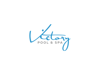 Victory Pool and Spa logo design by N3V4