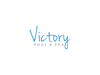Victory Pool and Spa logo design by N3V4