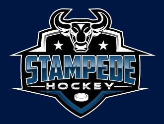 STAMPEDE logo design by AamirKhan