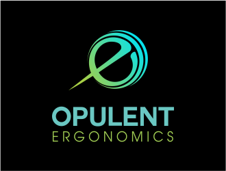 Opulent Ergonomics logo design by up2date