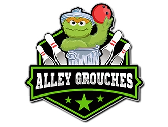 Alley Grouches logo design by PrimalGraphics