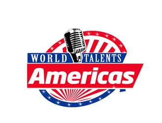 Americas World Talents logo design by bougalla005