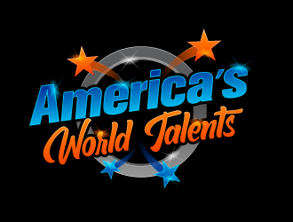 Americas World Talents logo design by lestatic22
