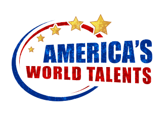 Americas World Talents logo design by BeDesign