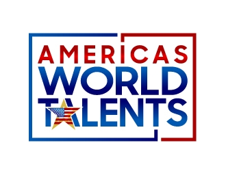 Americas World Talents logo design by aRBy