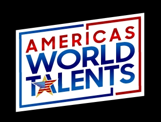Americas World Talents logo design by aRBy