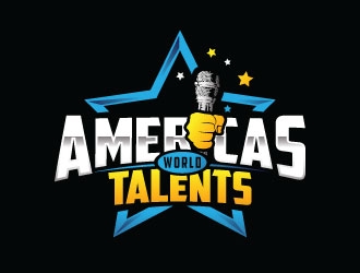 Americas World Talents logo design by sanworks