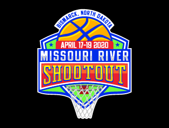 Missouri River Shootout logo design by Ultimatum