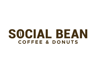 Social Bean Coffee & Donuts logo design by lexipej