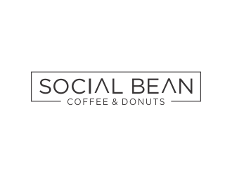 Social Bean Coffee & Donuts logo design by akhi