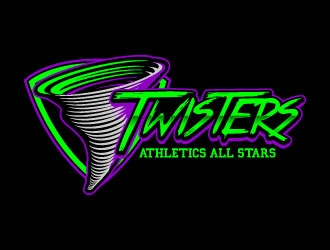 Twisters / Twister Athletics All Stars  logo design by daywalker