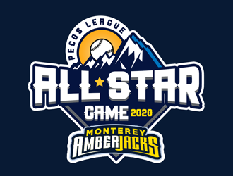 2020 Pecos League All Star Game Monterey California logo design by kunejo