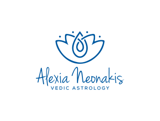 Alexia Neonakis Vedic Astrology  logo design by N3V4
