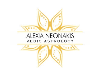 Alexia Neonakis Vedic Astrology  logo design by cikiyunn