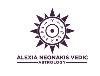 Alexia Neonakis Vedic Astrology  logo design by AamirKhan
