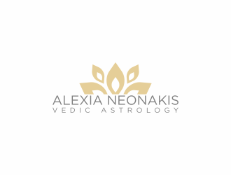Alexia Neonakis Vedic Astrology  logo design by luckyprasetyo
