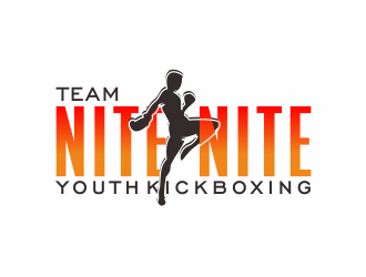 TEAM NITE-NITE Youth Kickboxing logo design by suamitampan