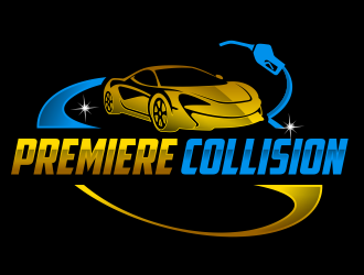 Premiere Collision logo design by ingepro