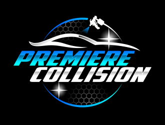 Premiere Collision logo design by ingepro