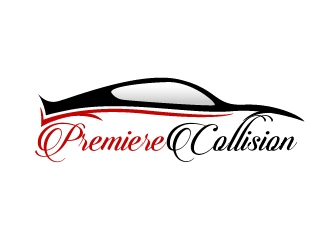 Premiere Collision logo design by shravya