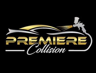 Premiere Collision logo design by akilis13