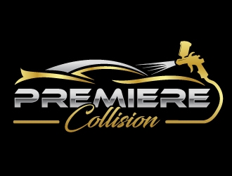 Premiere Collision logo design by akilis13