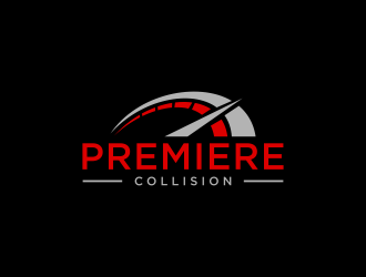Premiere Collision logo design by Franky.