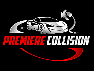Premiere Collision logo design by ingepro