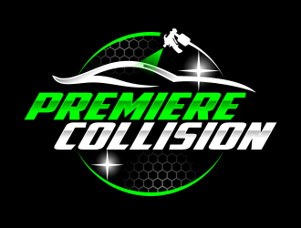 Premiere Collision logo design by ingepro