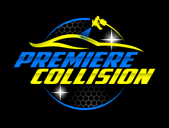 Premiere Collision logo design by ingepro