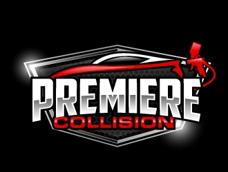 Premiere Collision logo design by AamirKhan