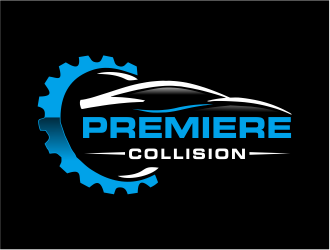 Premiere Collision logo design by Girly
